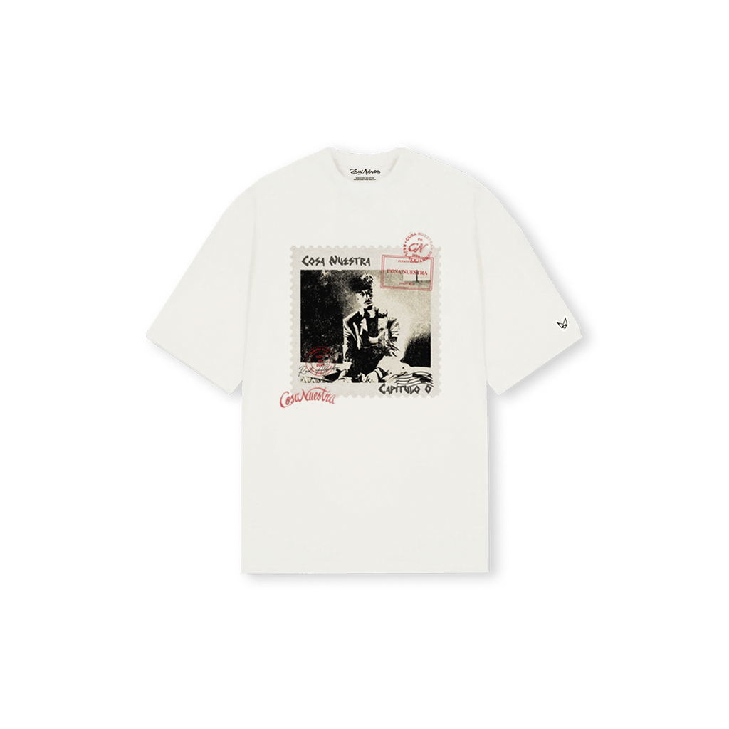 Rauw Alejandro Store T-Shirt Estampilla Tee OffWhite