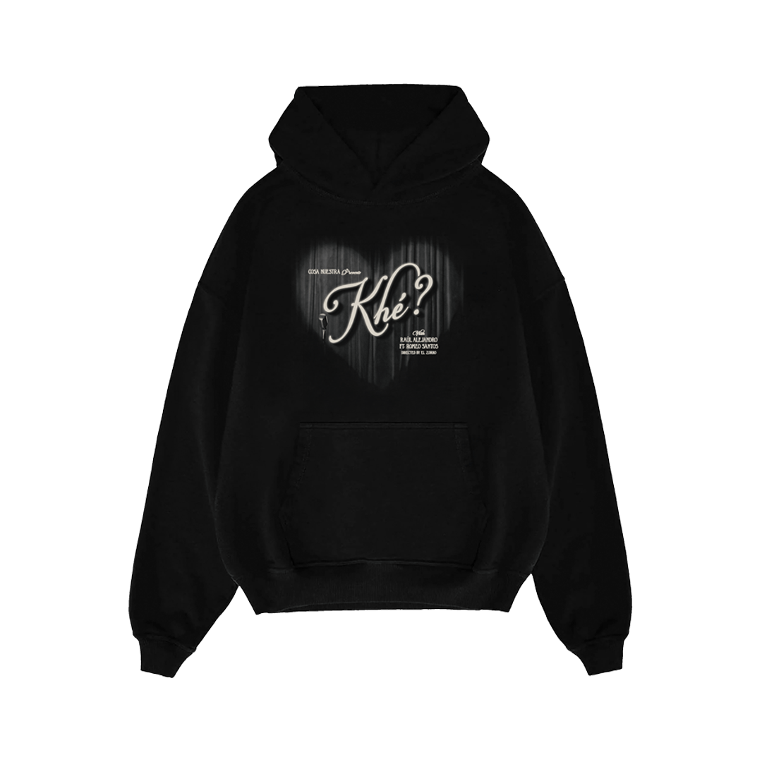 Khé? Hoodie - Black – Rauw Alejandro Store