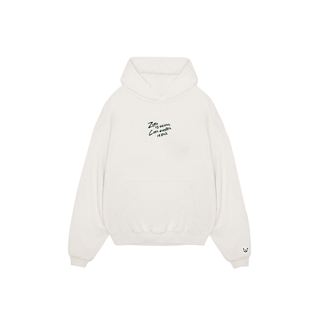 Rauw Alejandro Store Zero Hoodie - Off White